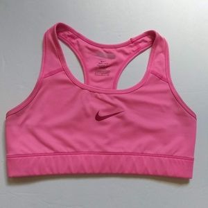 Nike Pro Racer Back Sports Bra -Pink Sz S